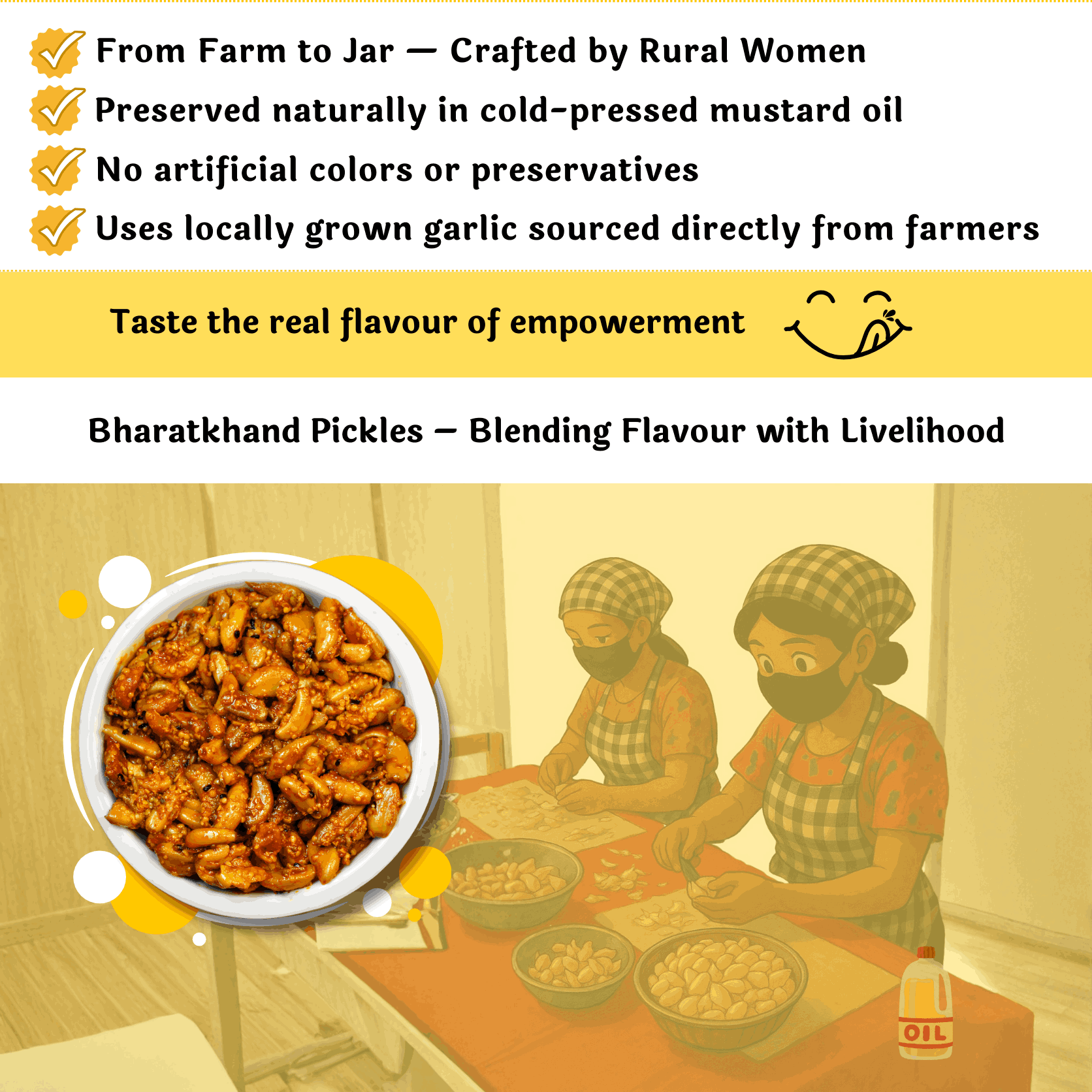 Garlic Pickel Garlic Pickel